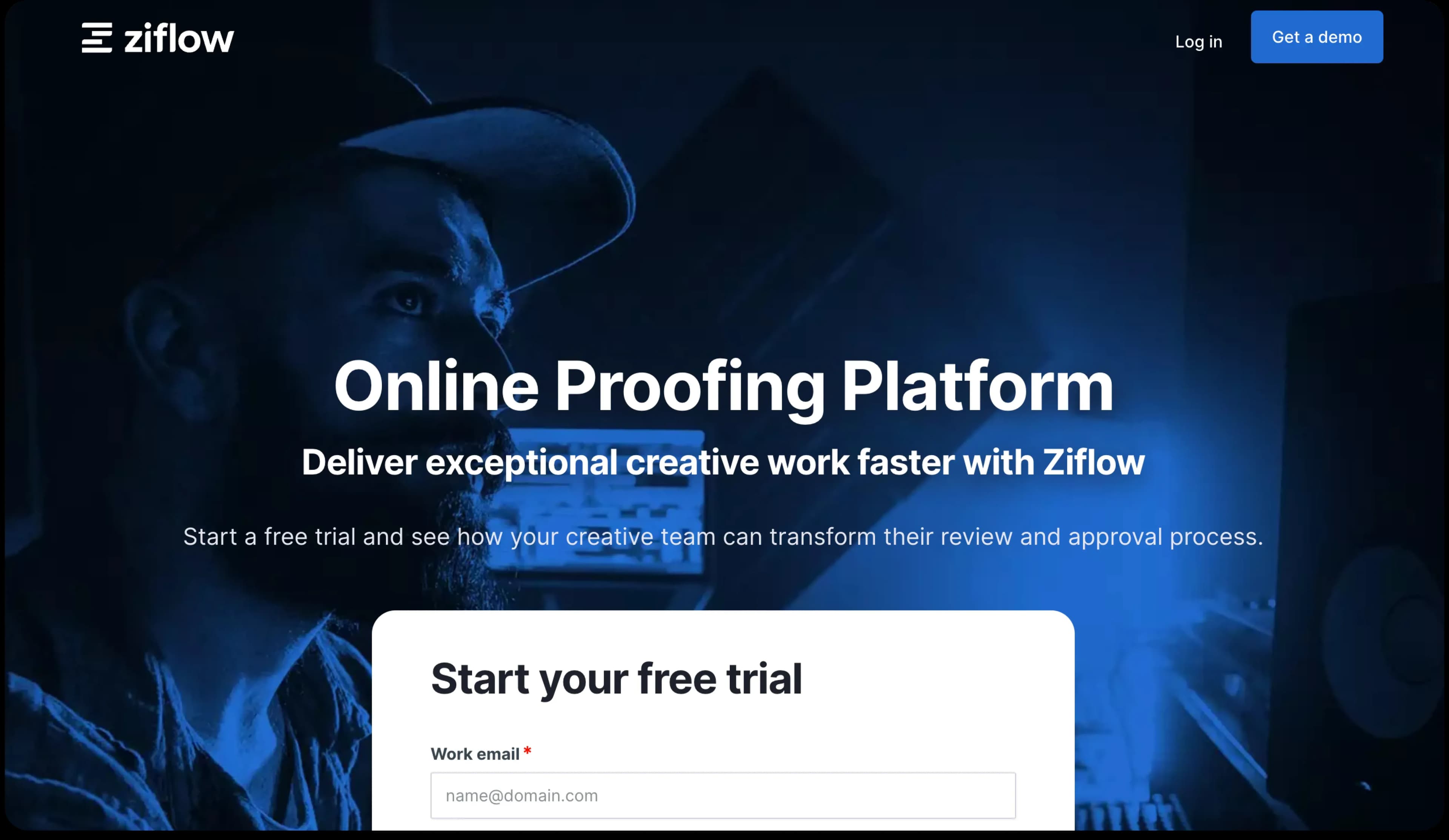 ziflow homepage